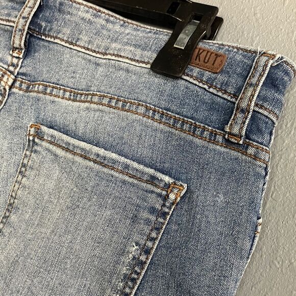 Kut from the Kloth “Fab ab high rise skinny” Blue Women's Jeans size 14 #713 - Picture 3 of 11